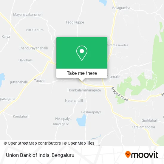 Union Bank of India map
