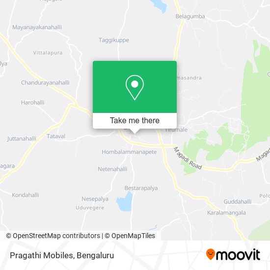 Pragathi Mobiles map