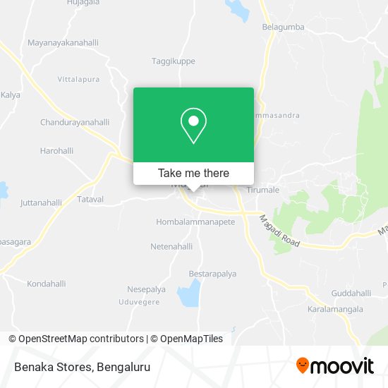 Benaka Stores map