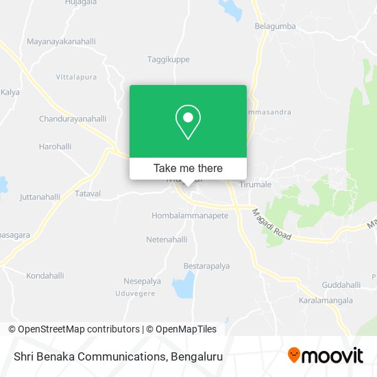 Shri Benaka Communications map