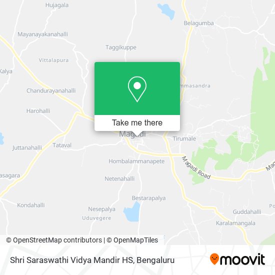 Shri Saraswathi Vidya Mandir HS map