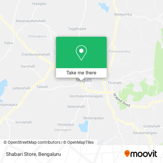 Shabari Store map