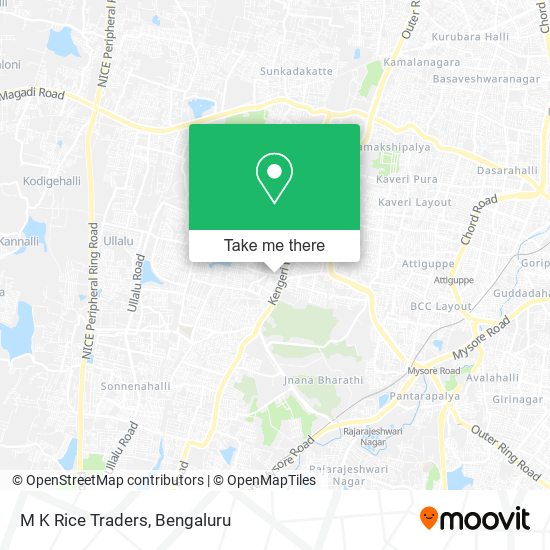 M K Rice Traders map