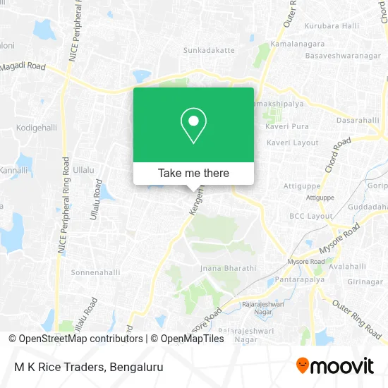 M K Rice Traders map