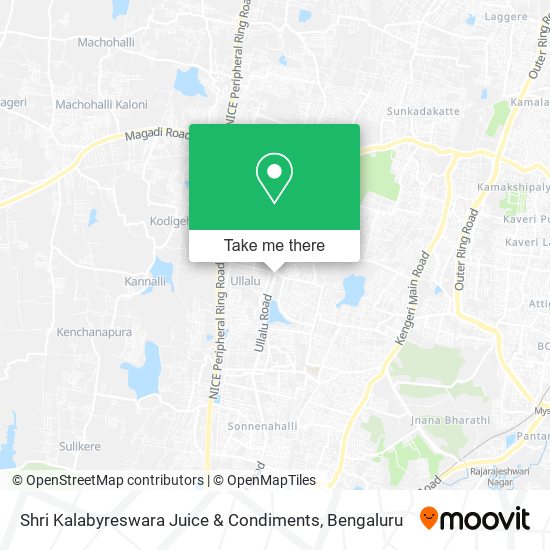 Shri Kalabyreswara Juice & Condiments map