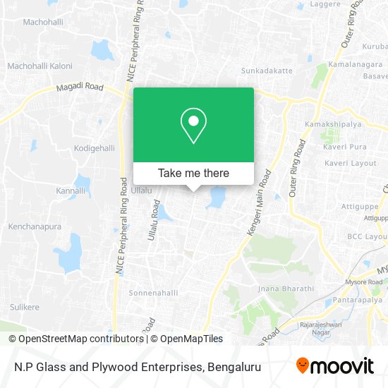 N.P Glass and Plywood Enterprises map
