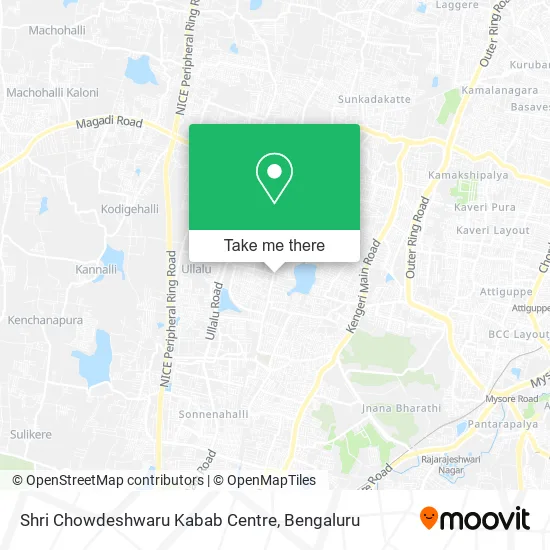 Shri Chowdeshwaru Kabab Centre map
