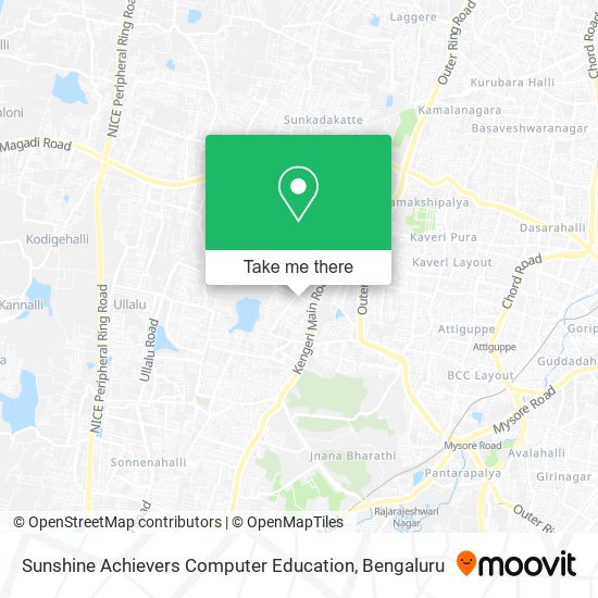 Sunshine Achievers Computer Education map
