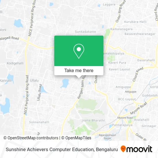Sunshine Achievers Computer Education map