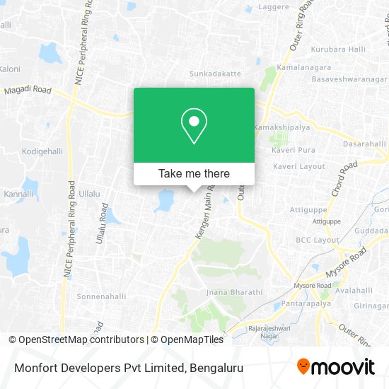 Monfort Developers Pvt Limited map