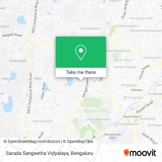 Sarada Sangeetha Vidyalaya map