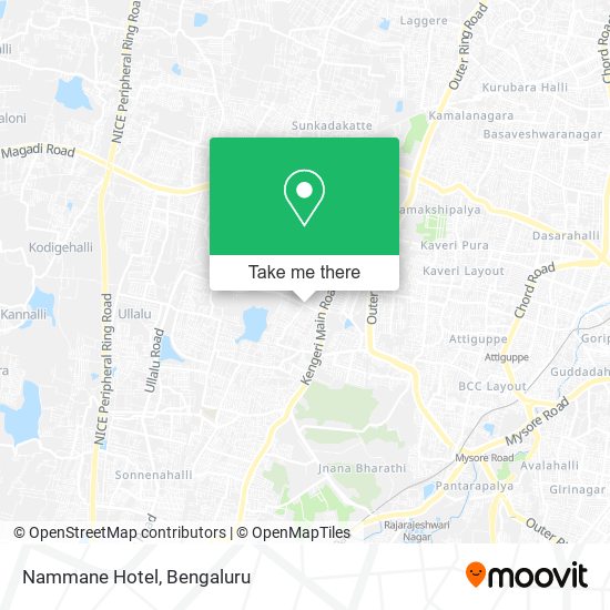 Nammane Hotel map