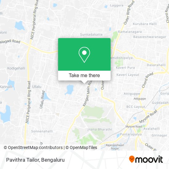 Pavithra Tailor map