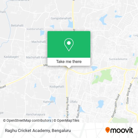 Raghu Cricket Academy map