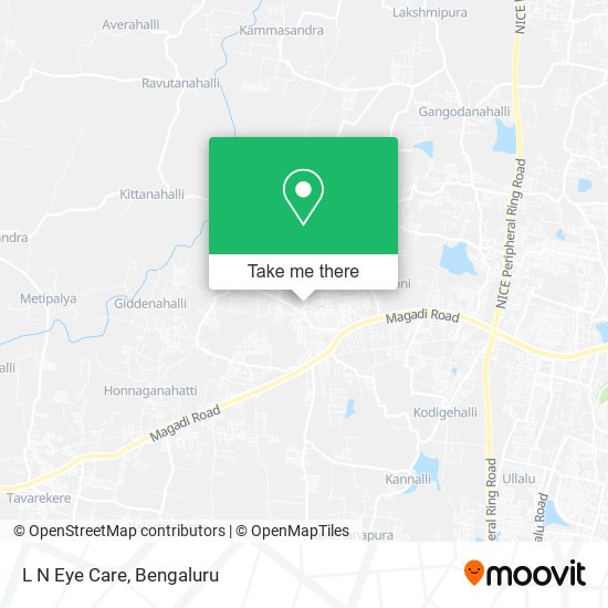 L N Eye Care map