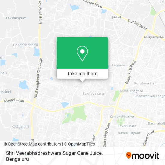 Shri Veerabhadreshwara Sugar Cane Juice map