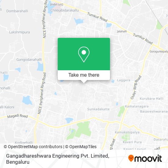 Gangadhareshwara Engineering Pvt. Limited map