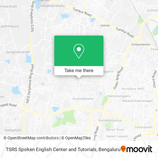 TSRS Spoken English Center and Tutorials map