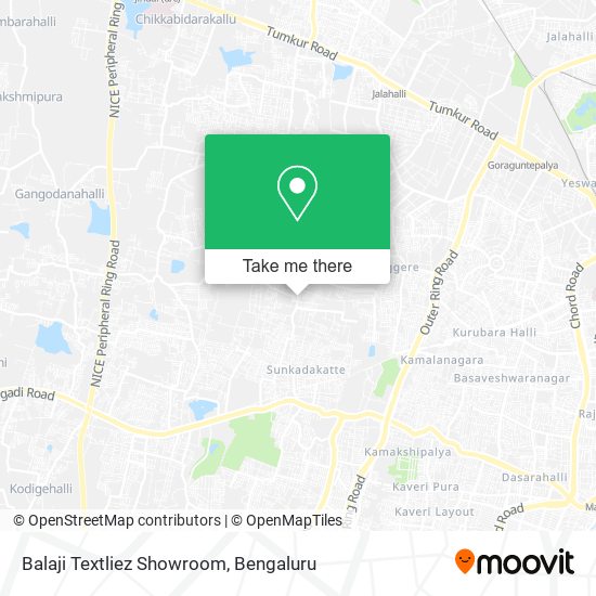 Balaji Textliez Showroom map