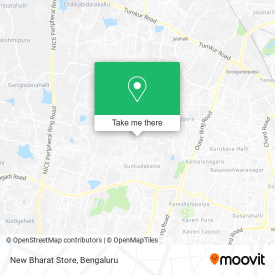 New Bharat Store map