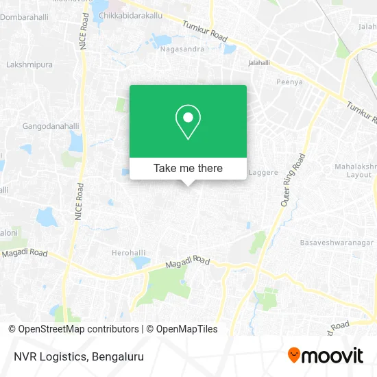 NVR Logistics map