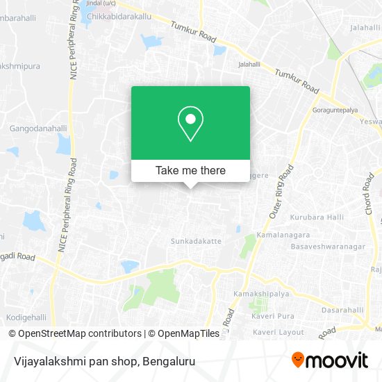 Vijayalakshmi pan shop map