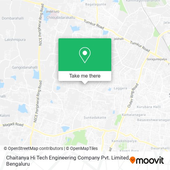 Chaitanya Hi Tech Engineering Company Pvt. Limited map