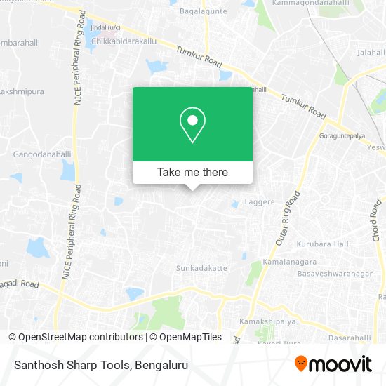 Santhosh Sharp Tools map