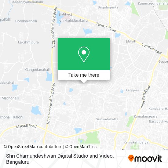 Shri Chamundeshwari Digital Studio and Video map