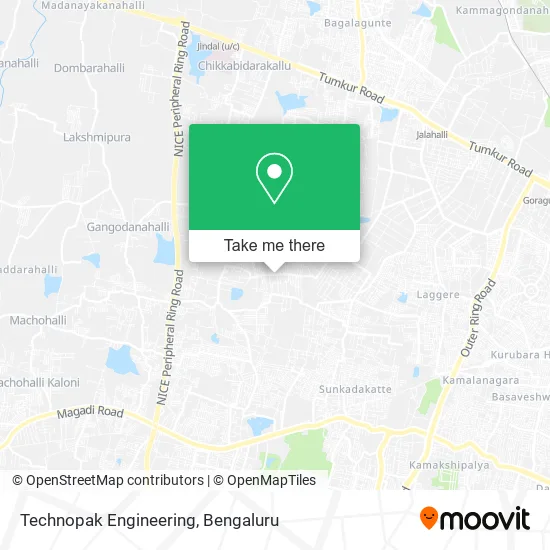 Technopak Engineering map