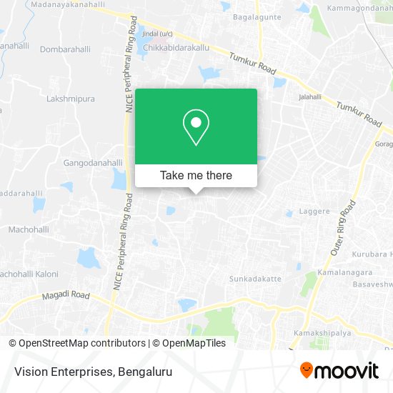 Vision Enterprises map