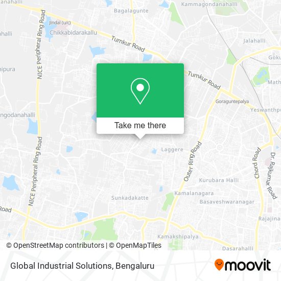 Global Industrial Solutions map