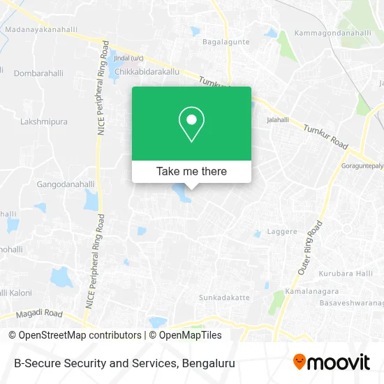 B-Secure Security and Services map