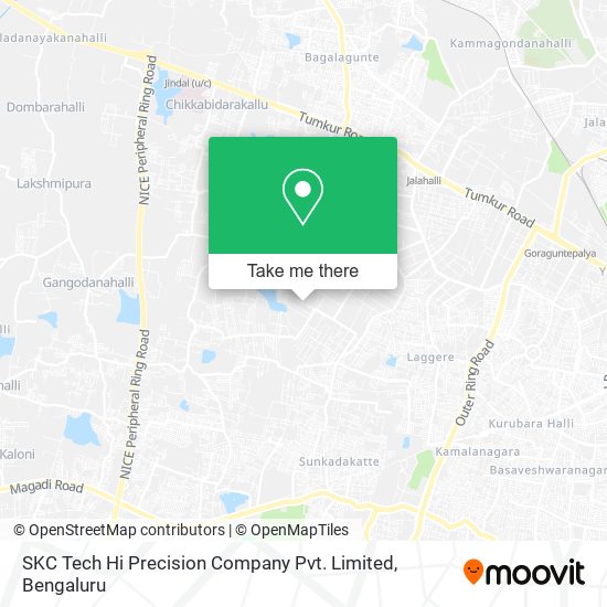 SKC Tech Hi Precision Company Pvt. Limited map
