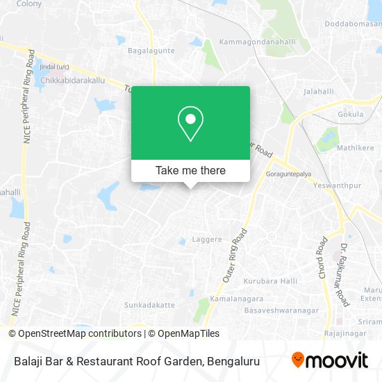 Balaji Bar & Restaurant Roof Garden map