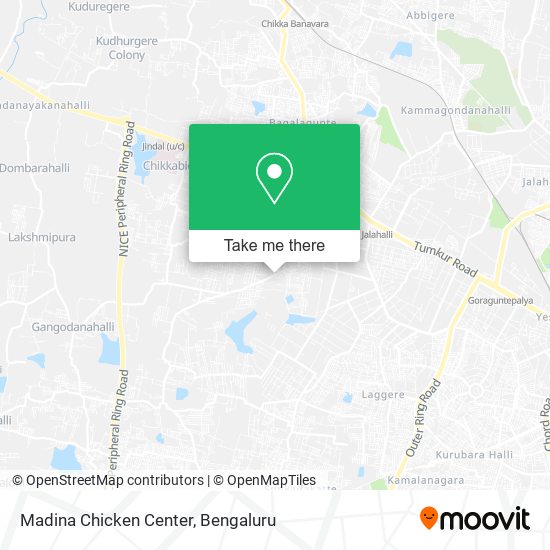 Madina Chicken Center map