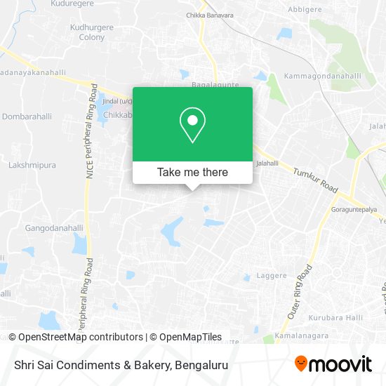 Shri Sai Condiments & Bakery map