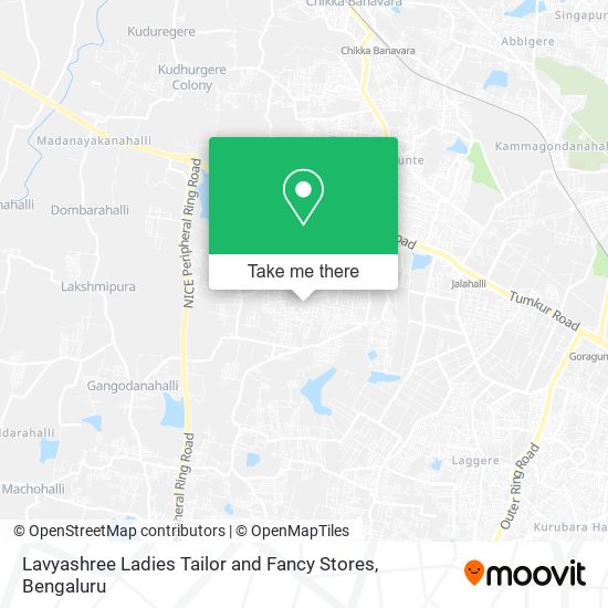 Lavyashree Ladies Tailor and Fancy Stores map