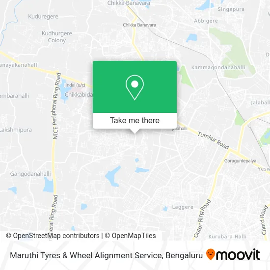 Maruthi Tyres & Wheel Alignment Service map