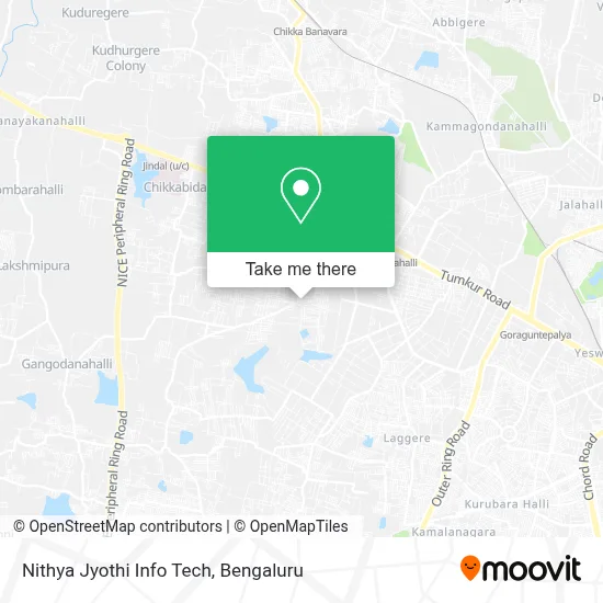 Nithya Jyothi Info Tech map