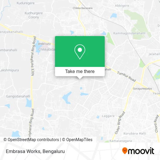 Embrasa Works map