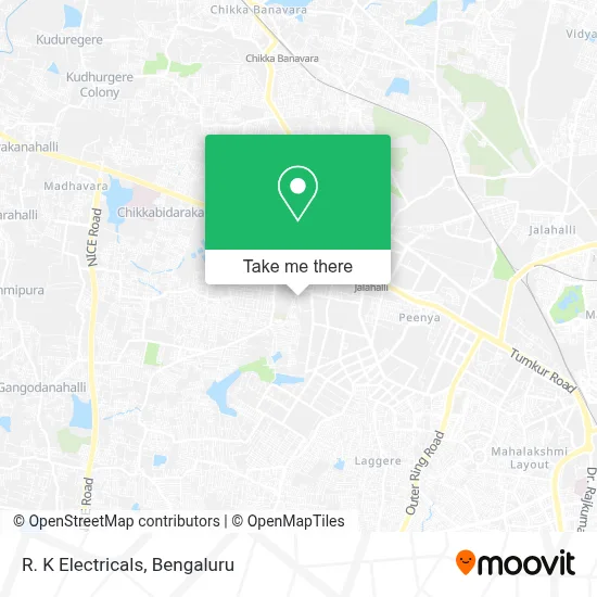 R. K Electricals map