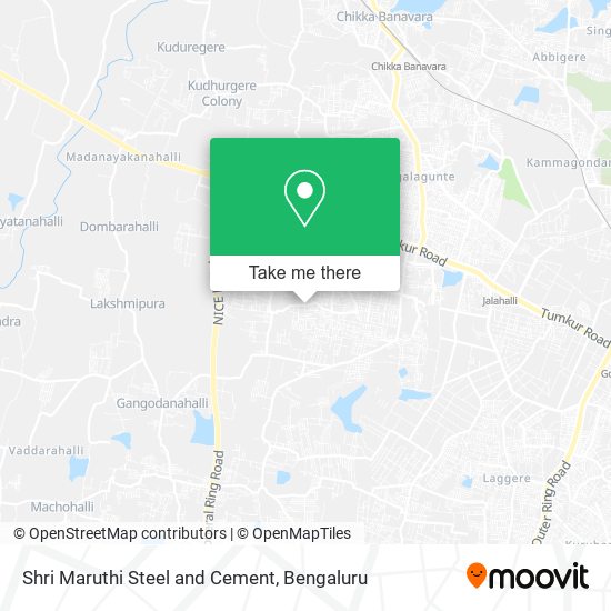 Shri Maruthi Steel and Cement map