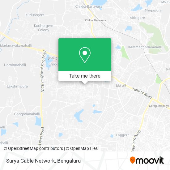 Surya Cable Network map