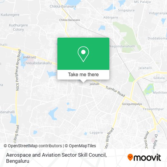 Aerospace and Aviation Sector Skill Council map