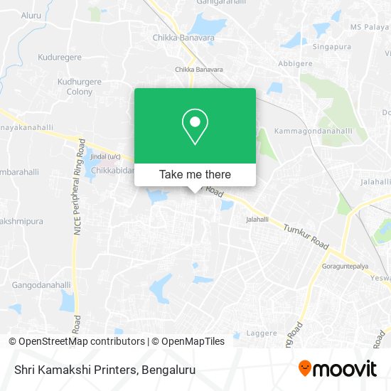Shri Kamakshi Printers map