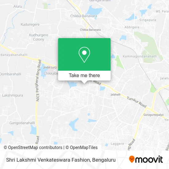 Shri Lakshmi Venkateswara Fashion map