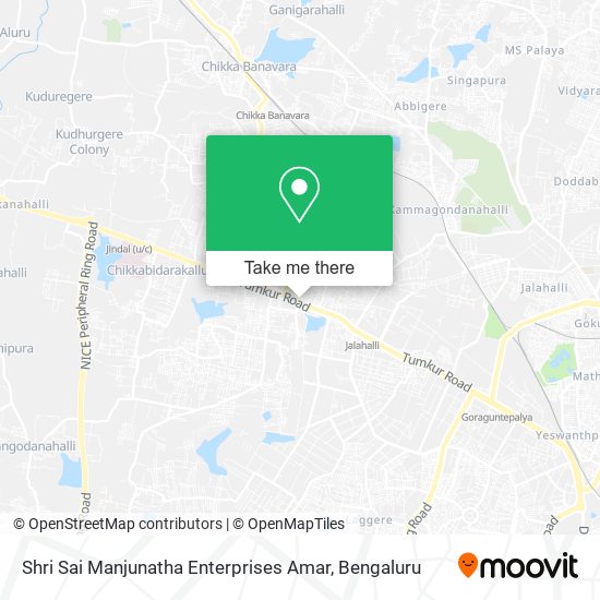 Shri Sai Manjunatha Enterprises Amar map