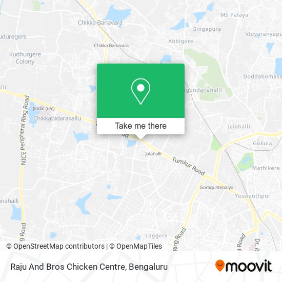 Raju And Bros Chicken Centre map