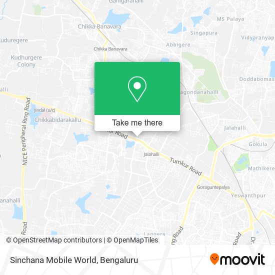 Sinchana Mobile World map